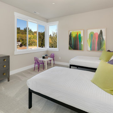 Charleston Design on Mercer Island | Girls Bedroom