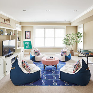 75 Beautiful Playroom Pictures Ideas Color Beige July 2021 Houzz