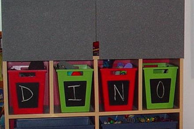 Toddler room - mid-sized gender-neutral toddler room idea in Orlando