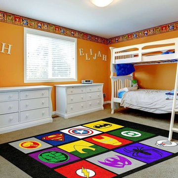 Children's Rooms with Custom Designed Rugs!