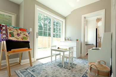 Inspiration for a contemporary kids' room remodel in Chicago