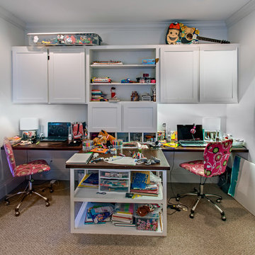 Children's Study - Custom Desks and Storage