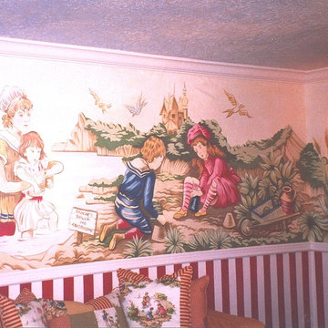 Childs nursery mural