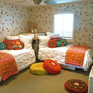 Colorful Butterfly Girl's Room