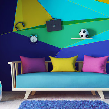 Contemporary Kid's Room- Los Angeles