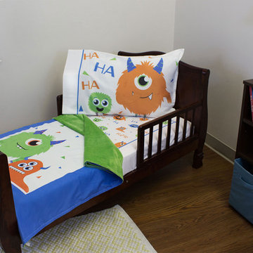 Crazy Critters Toddler Bedding Set