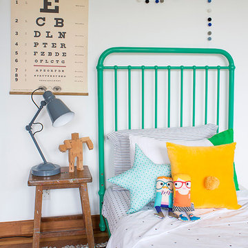 Create a vintage inspired kids bedroom