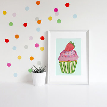 Cupcake Print