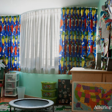 Curtains for kids room by Alluring Window