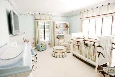 アトランタにあるトラディショナルスタイルのおしゃれな子供部屋の写真