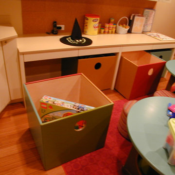 Custom Children's Playroom Cabinets