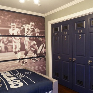 Dallas Cowboys teen bedroom