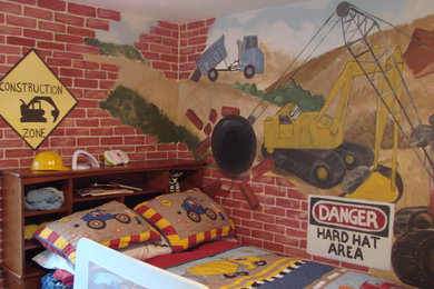 Kids' room - eclectic kids' room idea in Chicago