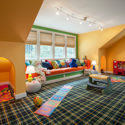 Playroom - traditional playroom idea in Philadelphia