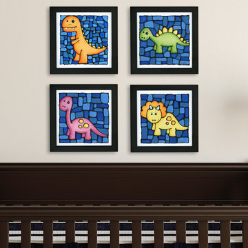 Dinosaur Art Prints For Boys Bedroom