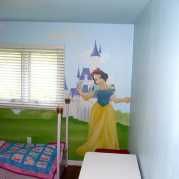Disney Princess' Mural Michigan by ML Murals