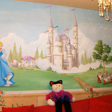 Disney theme Mural