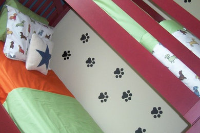 クリーブランドにあるトラディショナルスタイルのおしゃれな子供部屋の写真