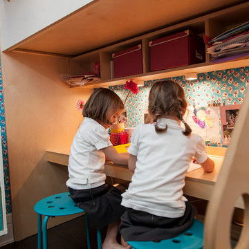 DUMBO; Loft beds for sisters' shared room