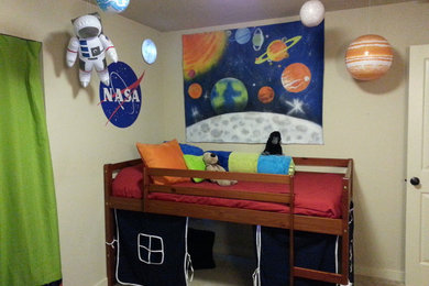 シアトルにあるコンテンポラリースタイルのおしゃれな子供部屋の写真