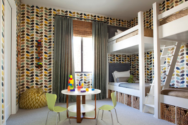 Mid-Century Kinderzimmer by Brittany Stiles Design