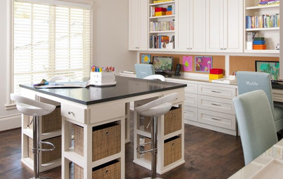 6 Tips to Combine a Crafts and Homework Room