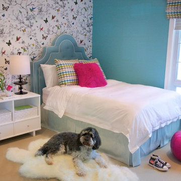 Teen Girl Bedroom Wallpaper - Photos & Ideas | Houzz