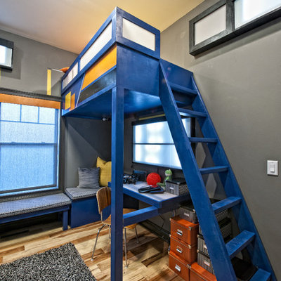Inspiration for an eclectic kids' bedroom remodel in Other