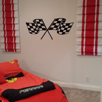 Ferrari Race Car bedroom