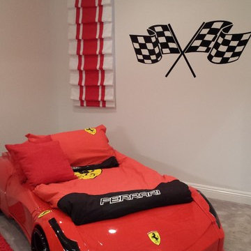 Ferrari Race Car bedroom