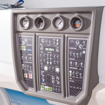 First Class Airplane Kids Bedroom