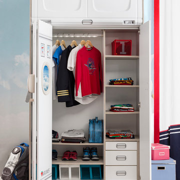 First Class Airplane Kids Bedroom