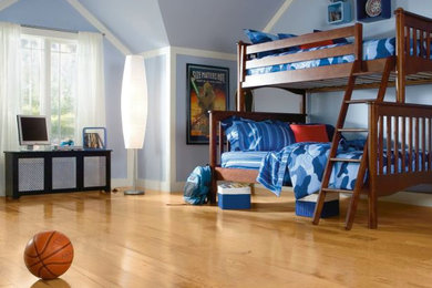 Photo of a contemporary kids' bedroom in Charleston.