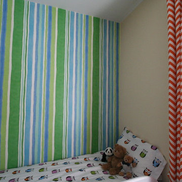 Fun colours for a little boy's room