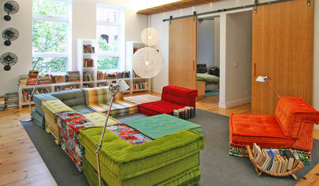 Salón: Elige un sofá modular para crear espacios abiertos y organizados