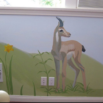 Gazelle mural