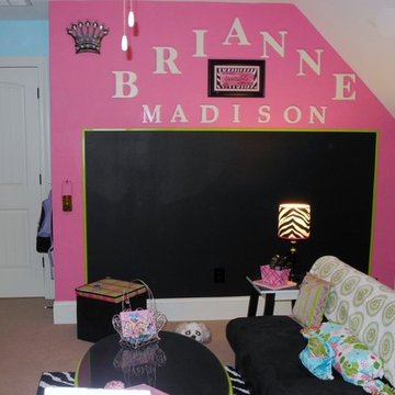 Giant Chalkboard Wall; made for a princess!
