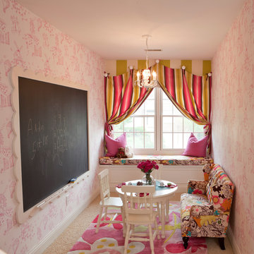 Girls Fantasy Bedroom - Playroom Nook
