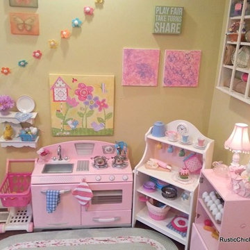 Girls Playroom Kitchen