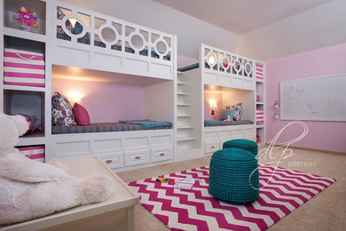 Girly Play Room with Bunkbeds | Frisco, TX