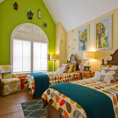 Elegant kids' bedroom photo in Denver