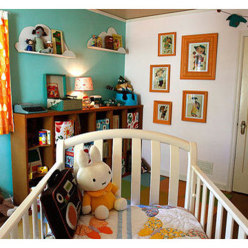 happy, colorful room for a young child