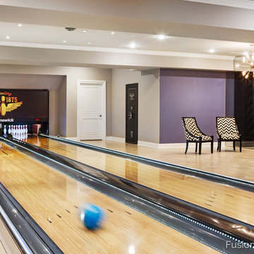 Hatley Lanes - home bowling alley