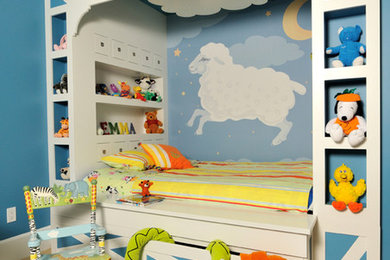 Example of a classic kids' room design in Vancouver