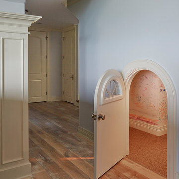 Hobbit House Playroom with Miniature Arched Door