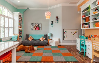 Room of the Day: Colorful and Organized Kids’ Playroom