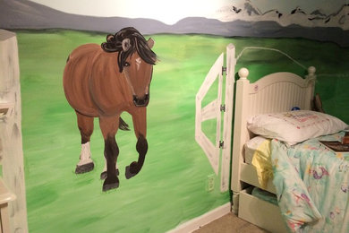 Horse Room Mural