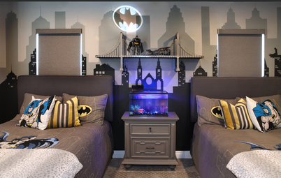 Before and After: Welcome to the Batcave