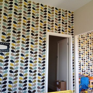 Installation by Cutting Edge Wallpapering. Wallpaper from www.removablewallpaper