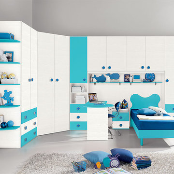 Italian Kids Bedroom Corner Composition VV G026 - Call For Price